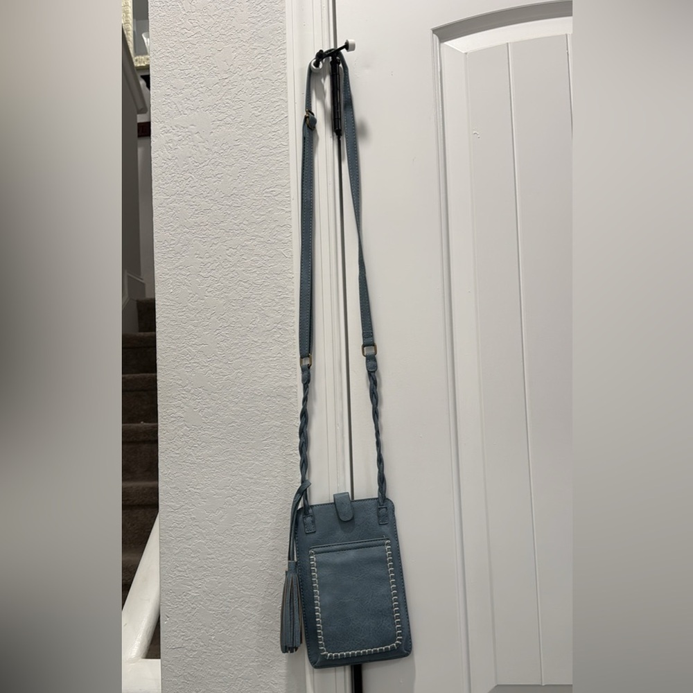 Save the girls blue crossbody